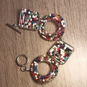 Brand New Multicolor Beaded Braclet.